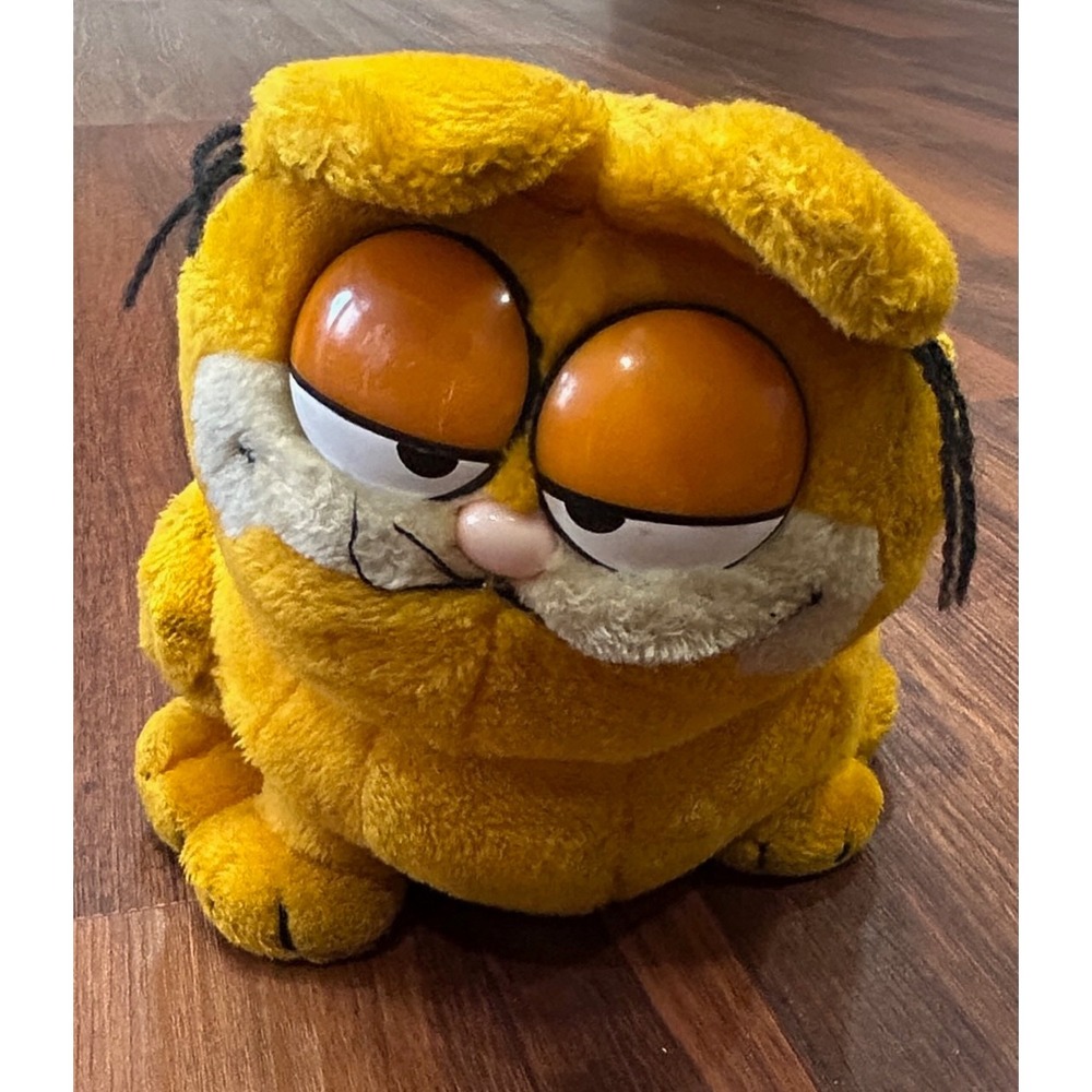 Vintage 1981 Garfield‎ Dakin Plush Toy Large Stuffed Animal Cartoon Character